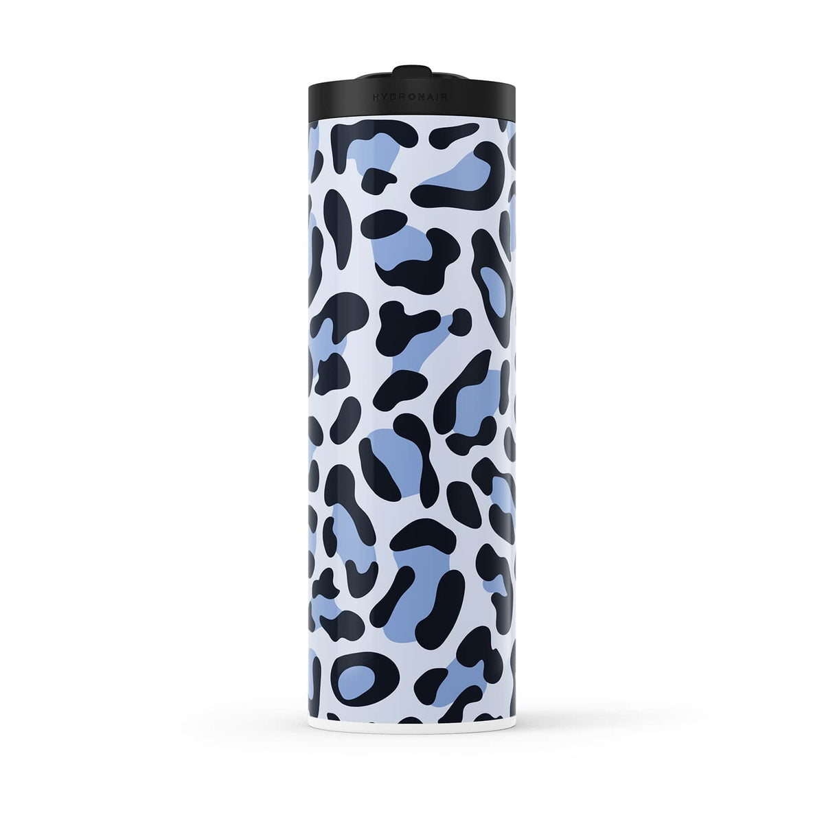 Hydronair 560ml Blue Leopard Print Water Bottle