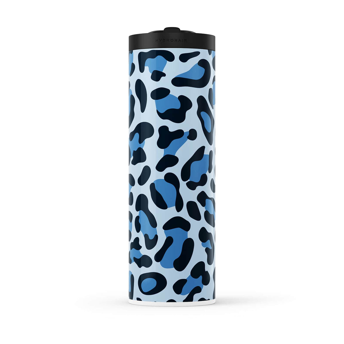 Hydronair 560ml Blue Leopard Print Water Bottle