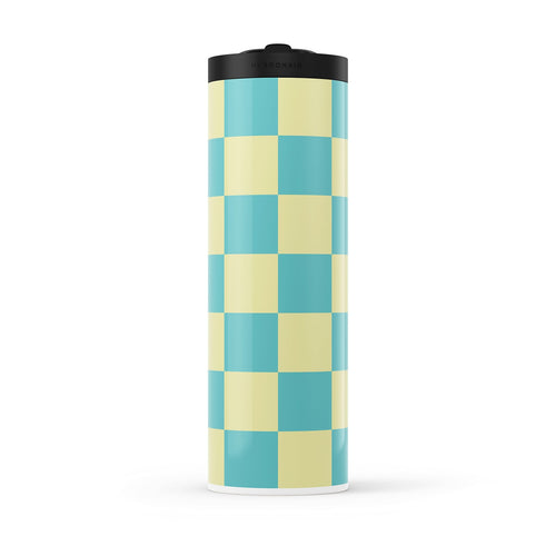 Hydronair 560ml Checkered Water Bottle