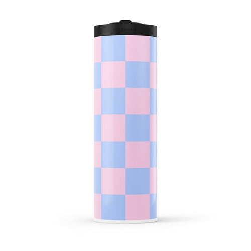 Hydronair 560ml Checkered Water Bottle