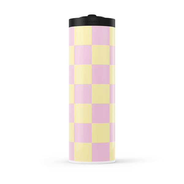 Hydronair 560ml Checkered Water Bottle