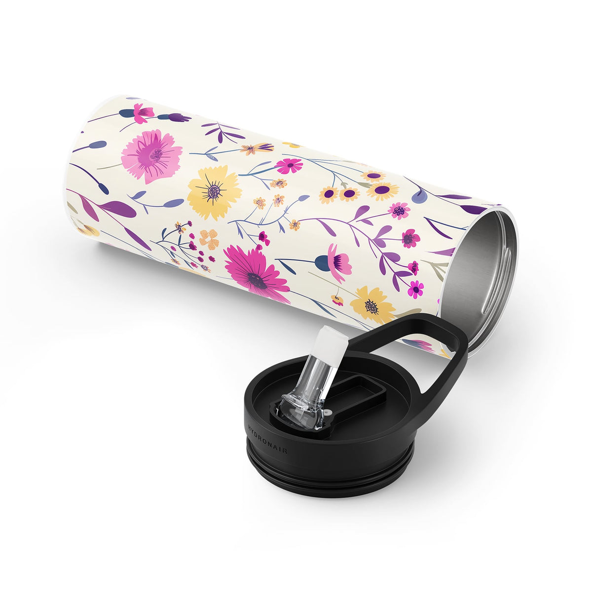 Hydronair 560ml Floral Print Bottle