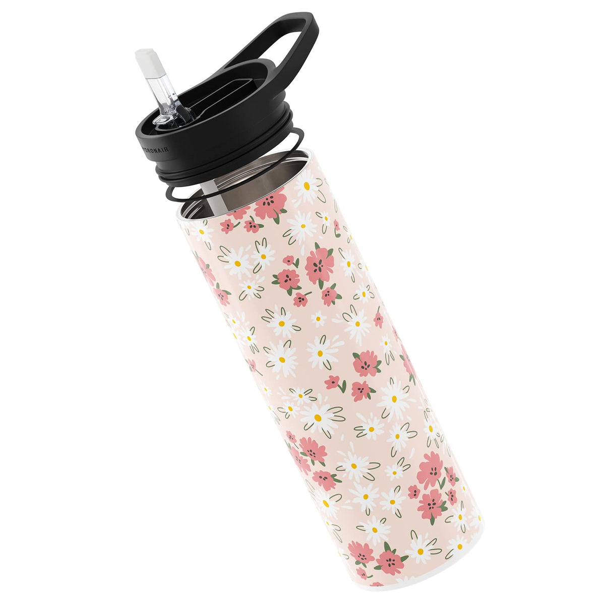 Hydronair 560ml Floral Reusable Bottle