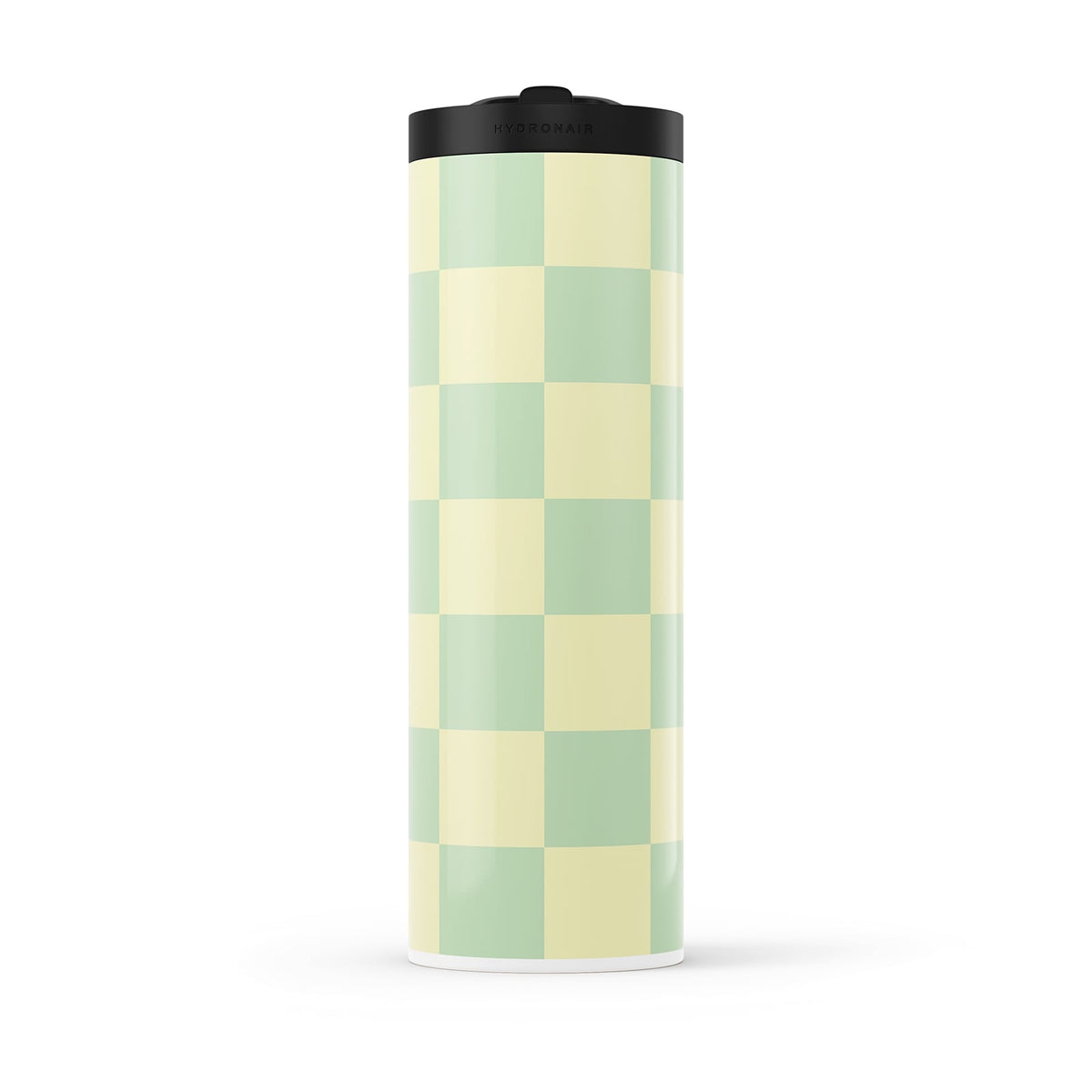 Hydronair 560ml Green Checkered Water Bottle