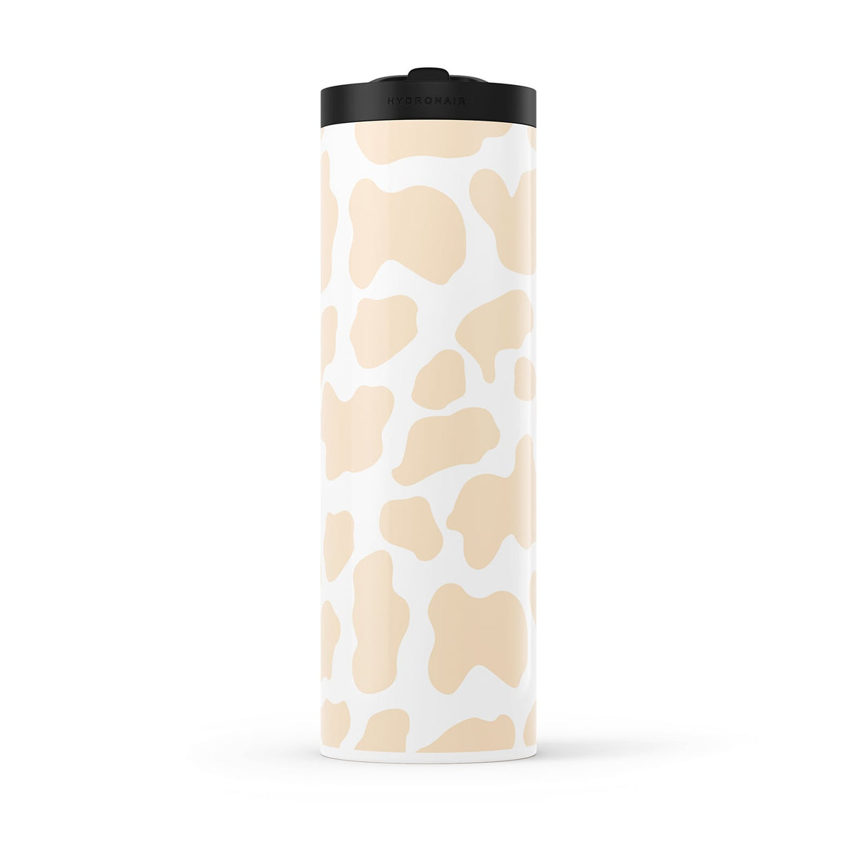 Hydronair 560ml Orange Cow Print Water Bottle