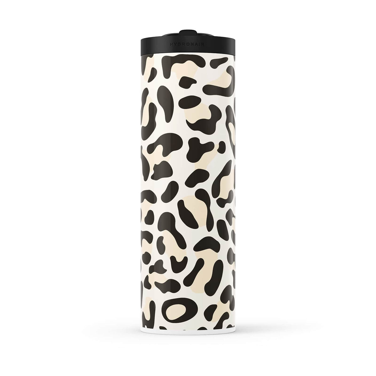 Hydronair 560ml Peach Leopard Print Water Bottle