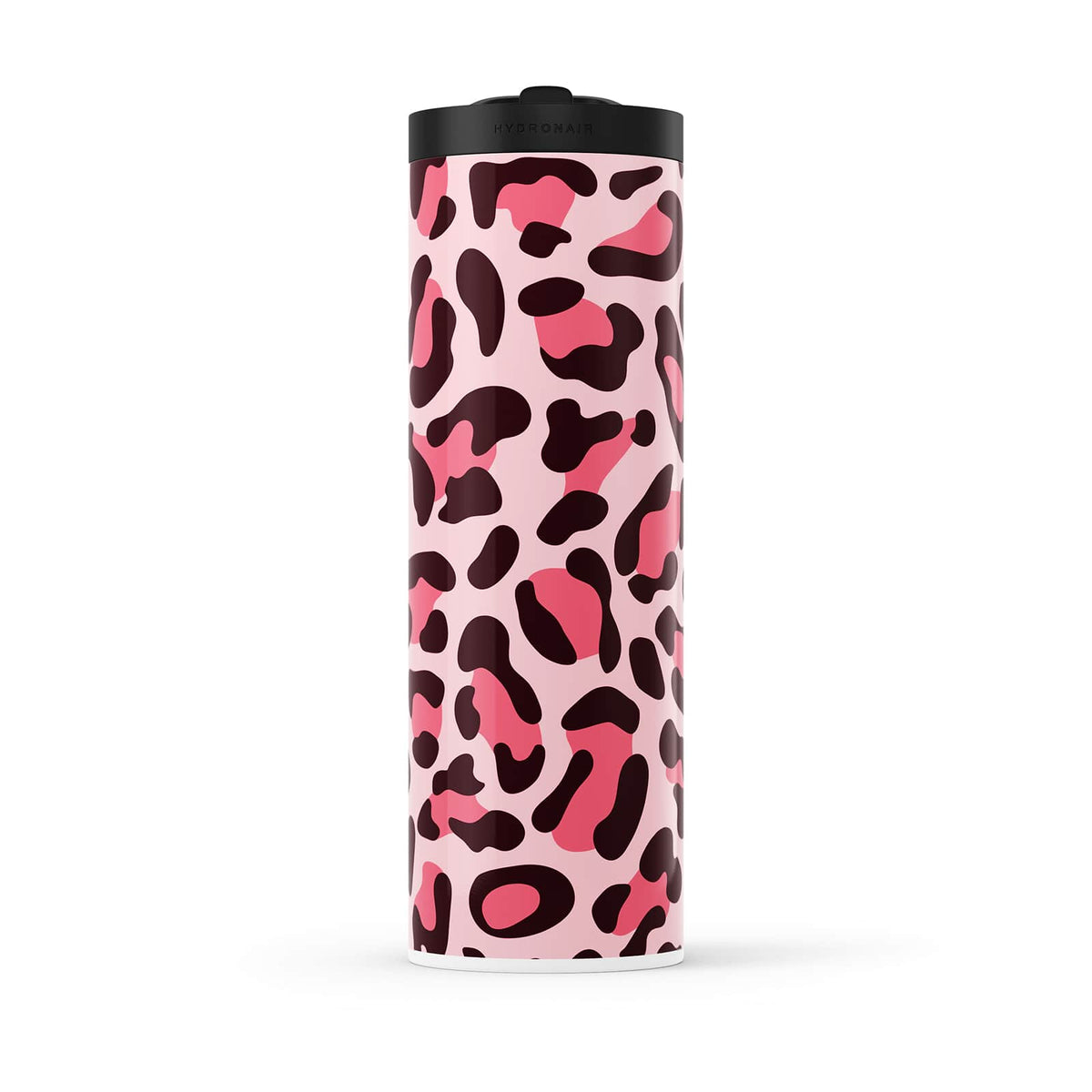 Hydronair 560ml Pink Leopard Print Water Bottle