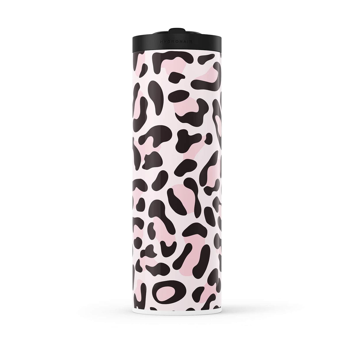 Hydronair 560ml Pink Leopard Print Water Bottle