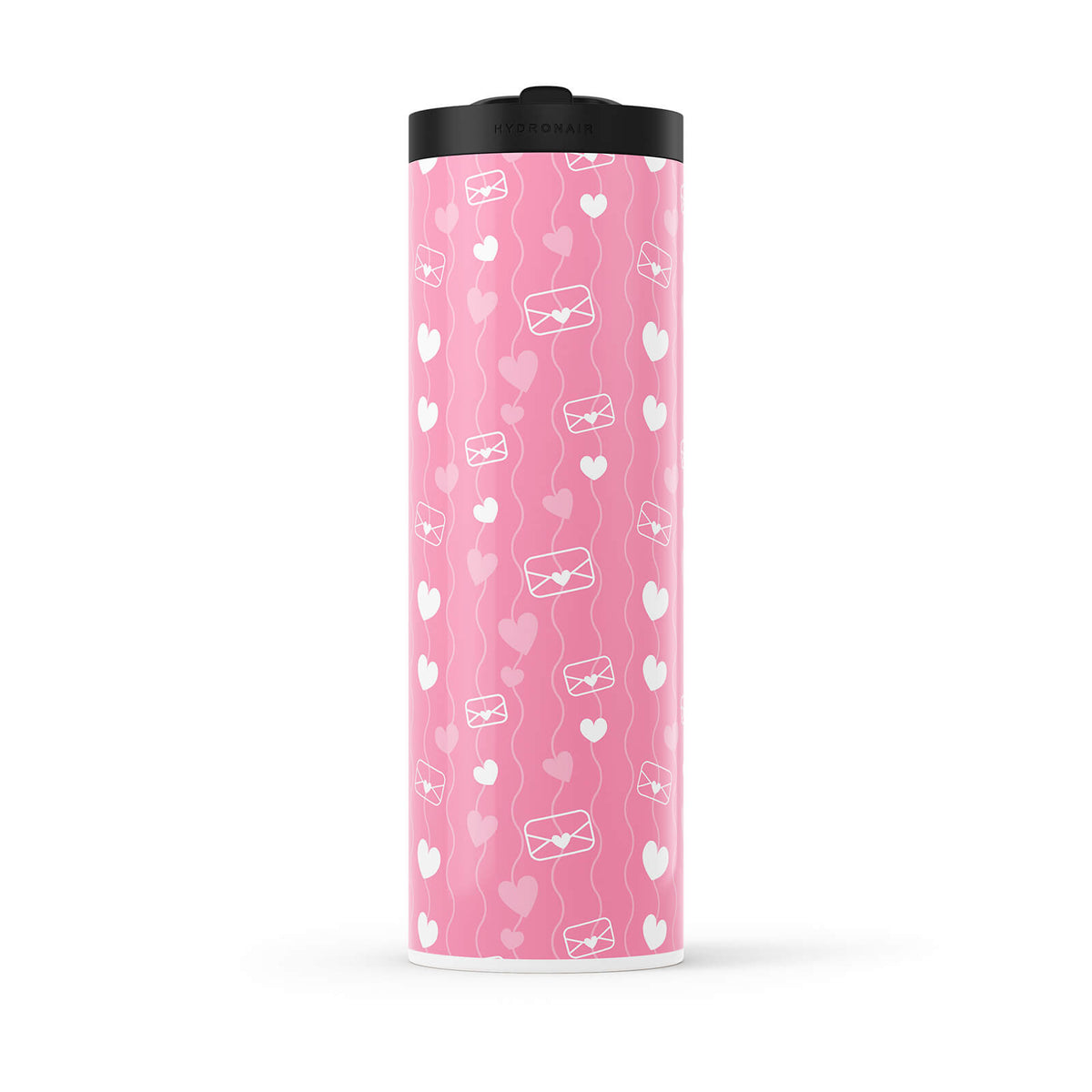 Hydronair 560ml Pink Valentines Water Bottle