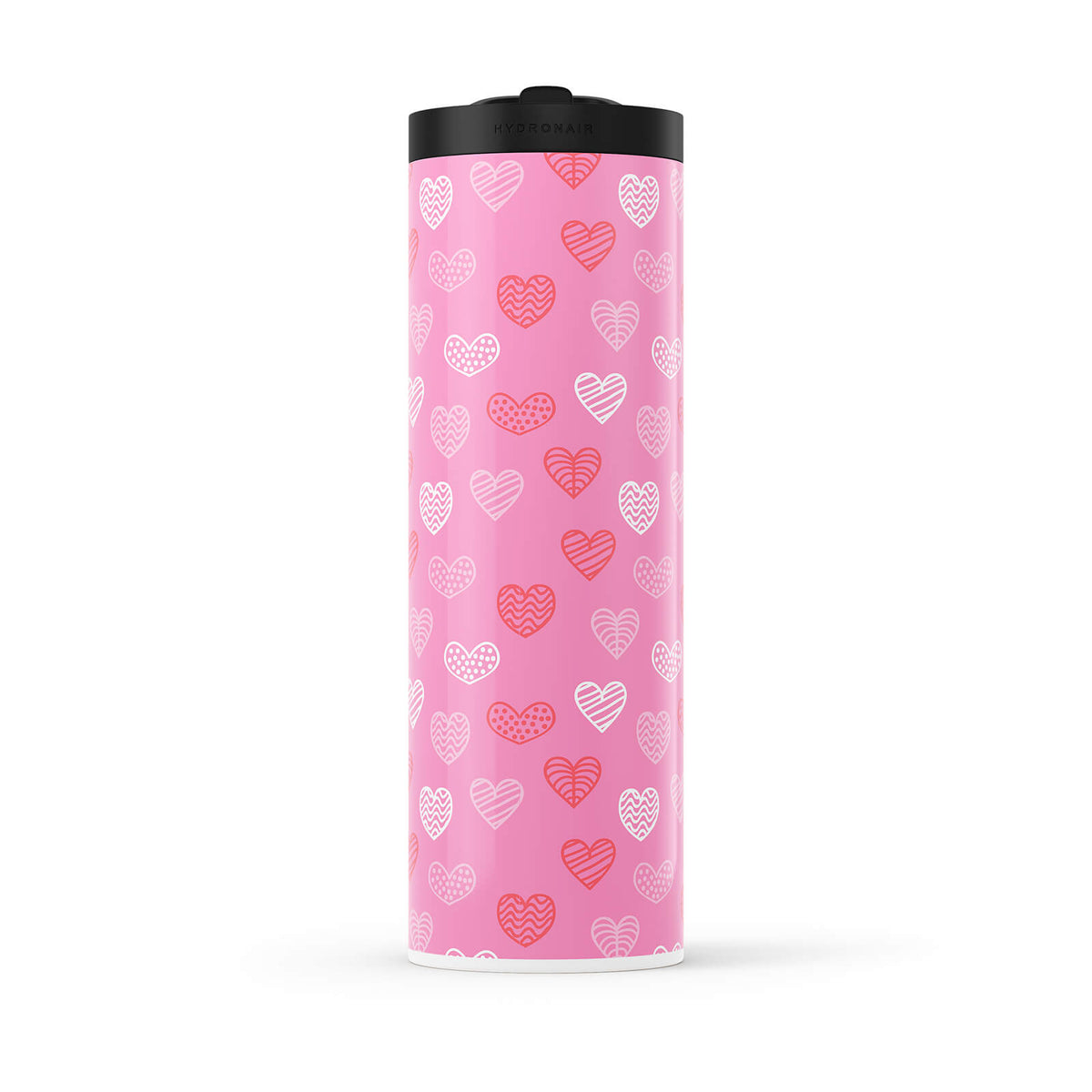 Hydronair 560ml Pink Valentines Water Bottle