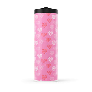 Hydronair 560ml Pink Valentines Water Bottle
