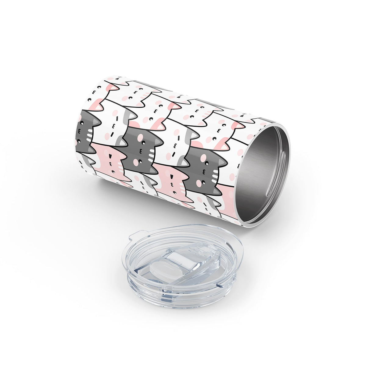 Kawaii Cat Metal 12oz Tumbler