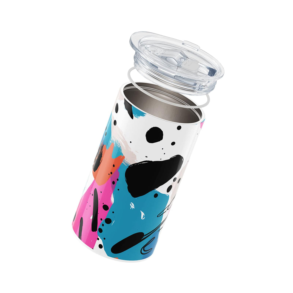 Light Blue Abstract 340ml Coffee Cup By Hydronair 