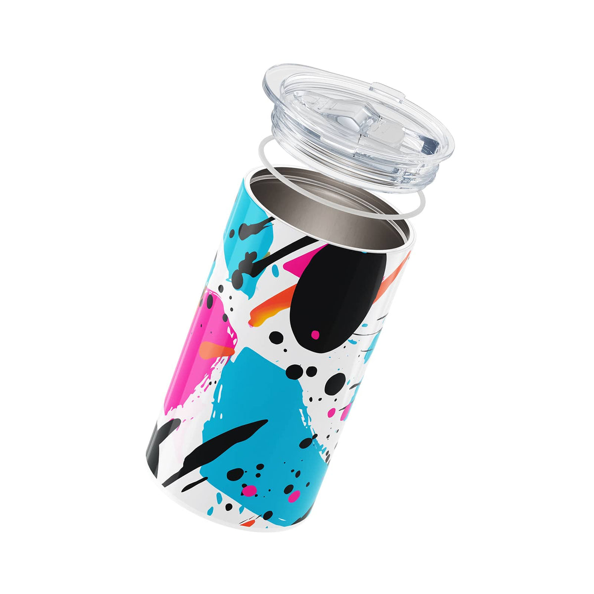 Light Blue Abstract 340ml Coffee Cup By Hydronair 