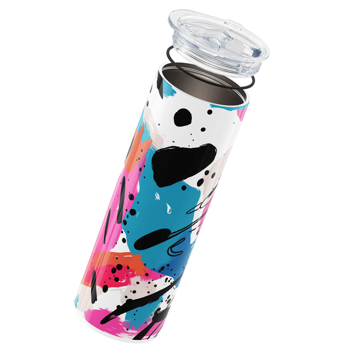 Light Blue Abstract 560ml Cup By Hydronair 