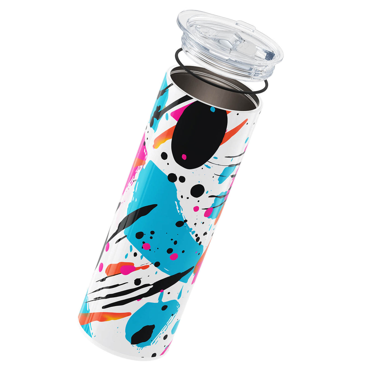 Light Blue Abstract 560ml Cup By Hydronair 