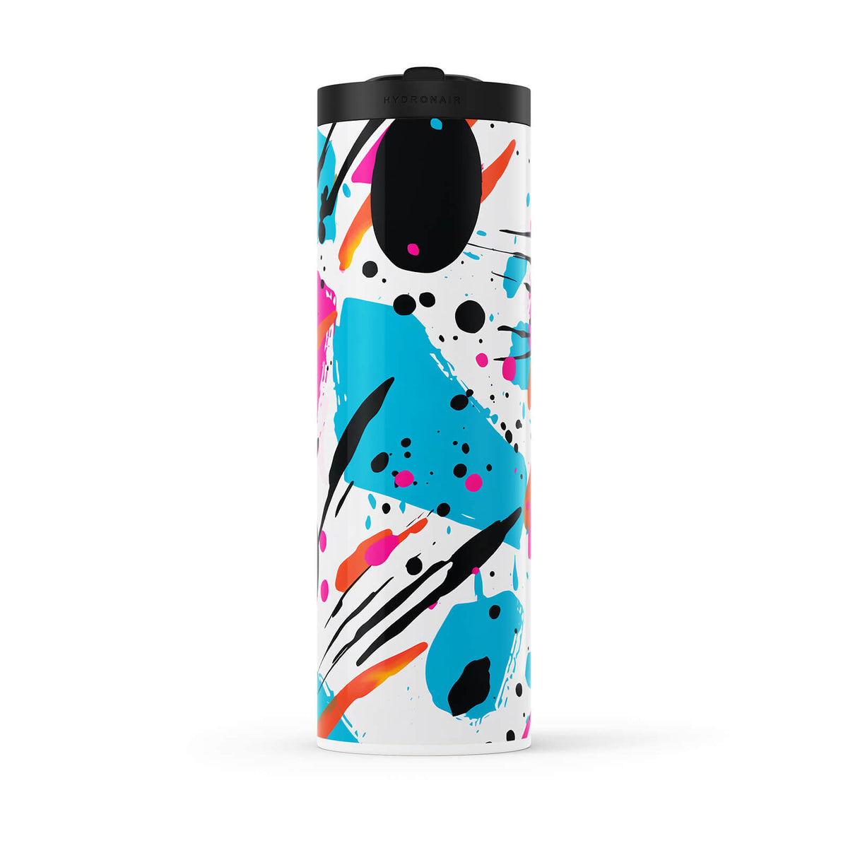 Light Blue Abstract 560ml Water Bottle By Hydronair