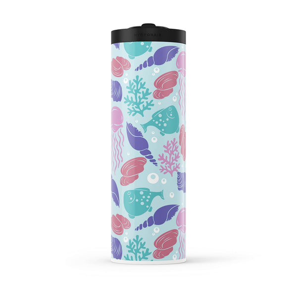 Light Blue Nautical 560ml Water Bottle By Hydronair