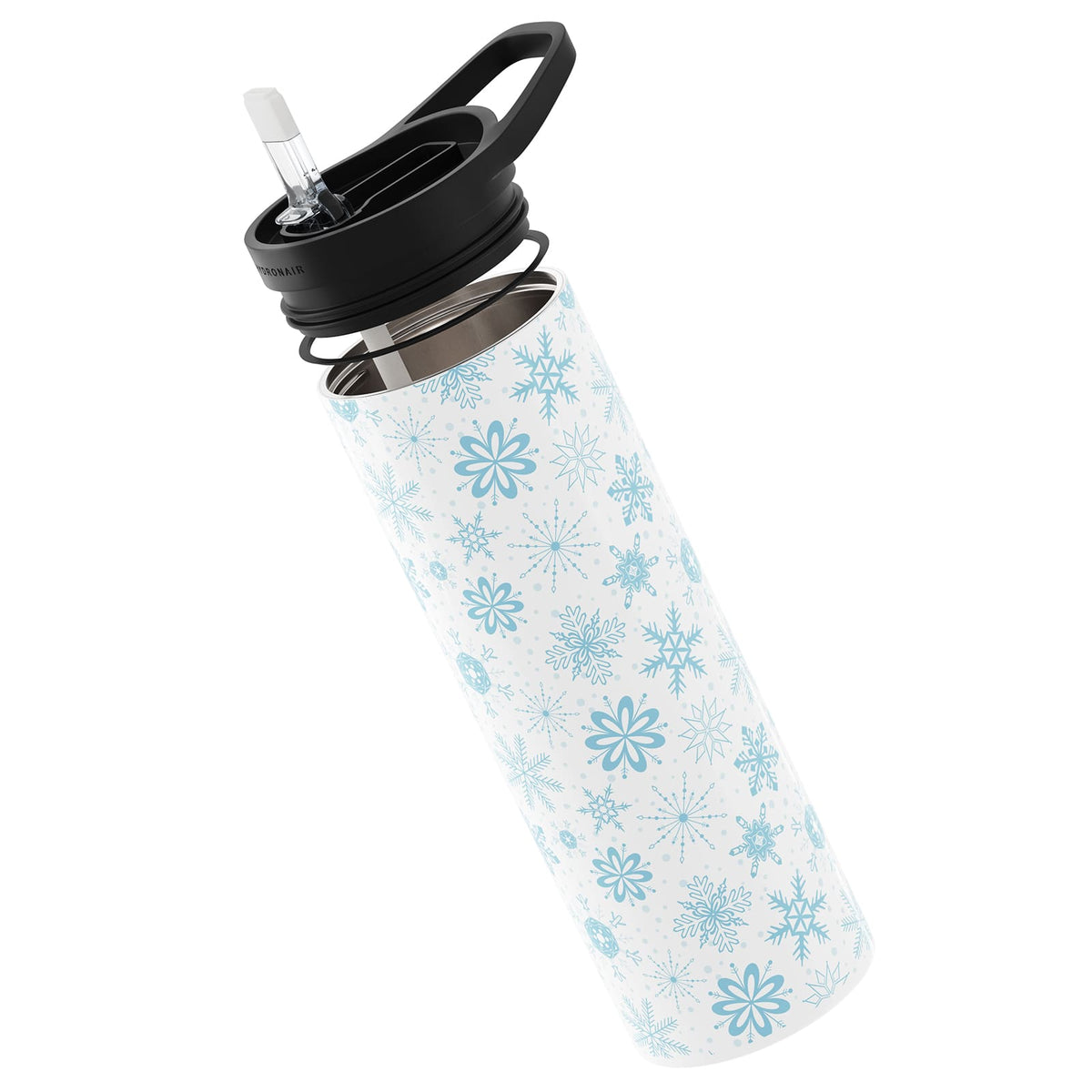 Light Blue Winter 560ml Reusable Bottle By Hydronair
