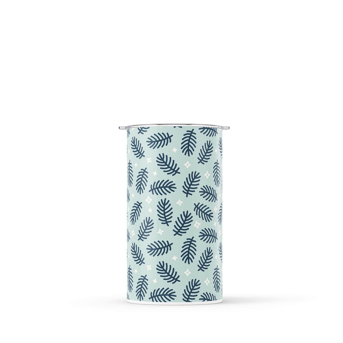 Light Blue Winter Double Walled 340ml Cup
