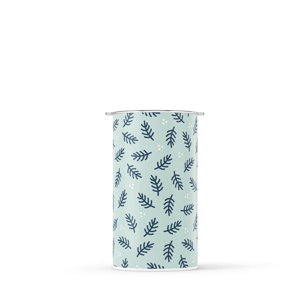 Light Blue Winter Double Walled 340ml Cup
