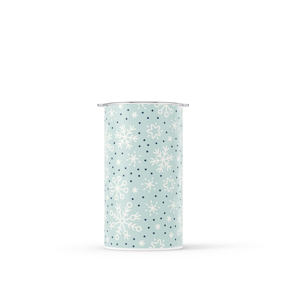 Light Blue Winter Double Walled 340ml Cup
