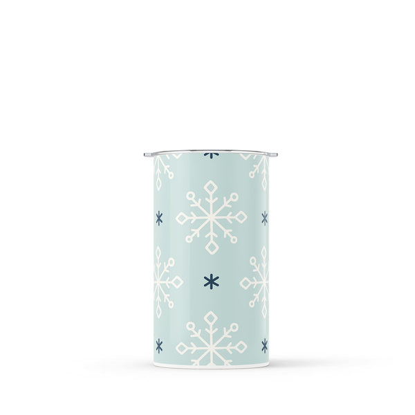 Light Blue Winter Double Walled 340ml Cup
