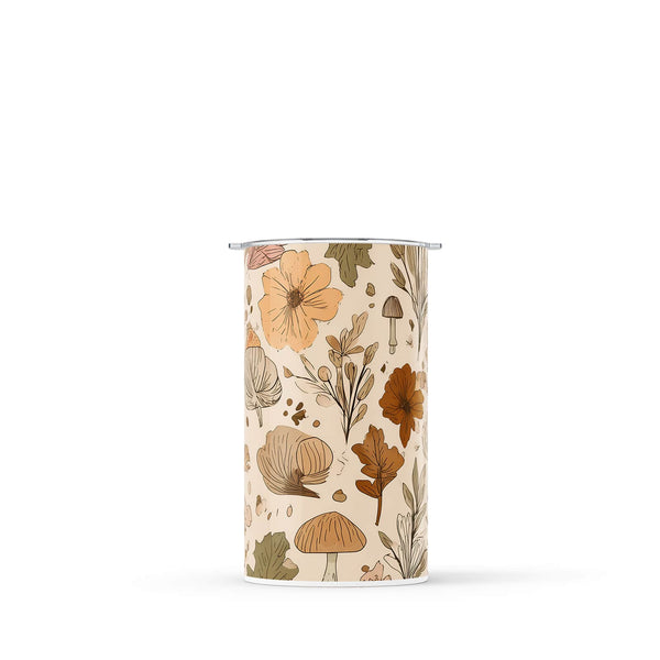 Light Brown Autumn 340ml Reusable Coffee Cup By Hydronair 
