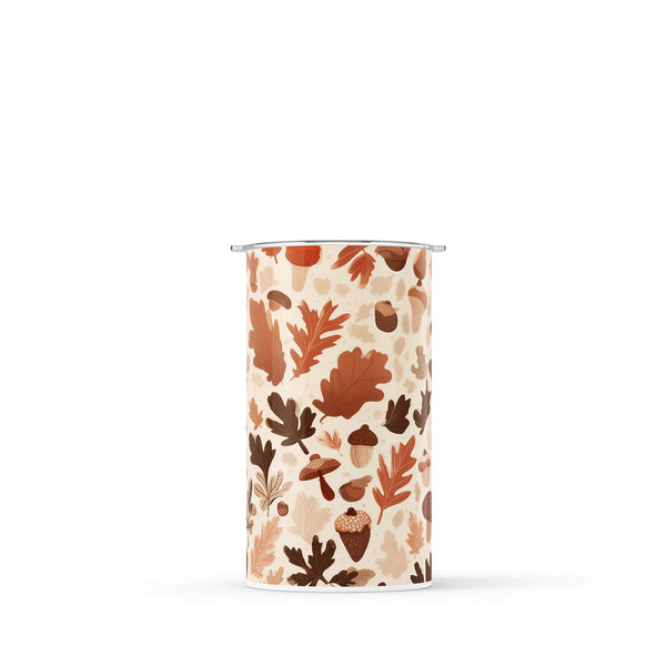 Light Brown Autumn 340ml Reusable Coffee Cup By Hydronair 