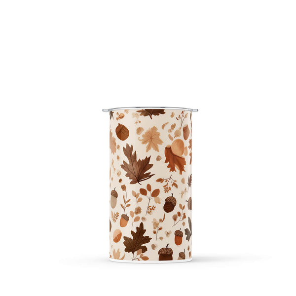 Light Brown Autumn 340ml Reusable Coffee Cup By Hydronair 