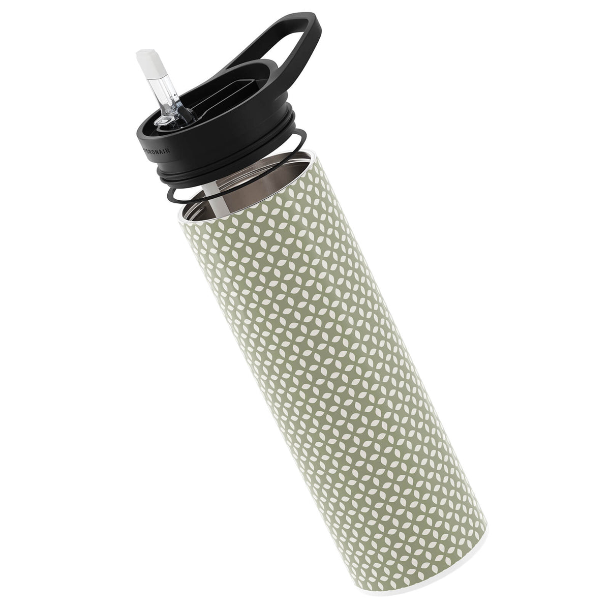 Light Green Boho 560ml Reusable Bottle By Hydronair