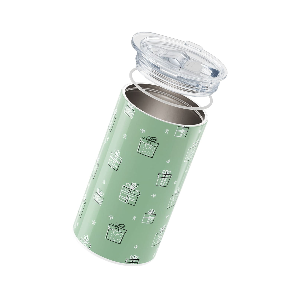 Light Green Christmas 340ml Coffee Cup By Hydronair 