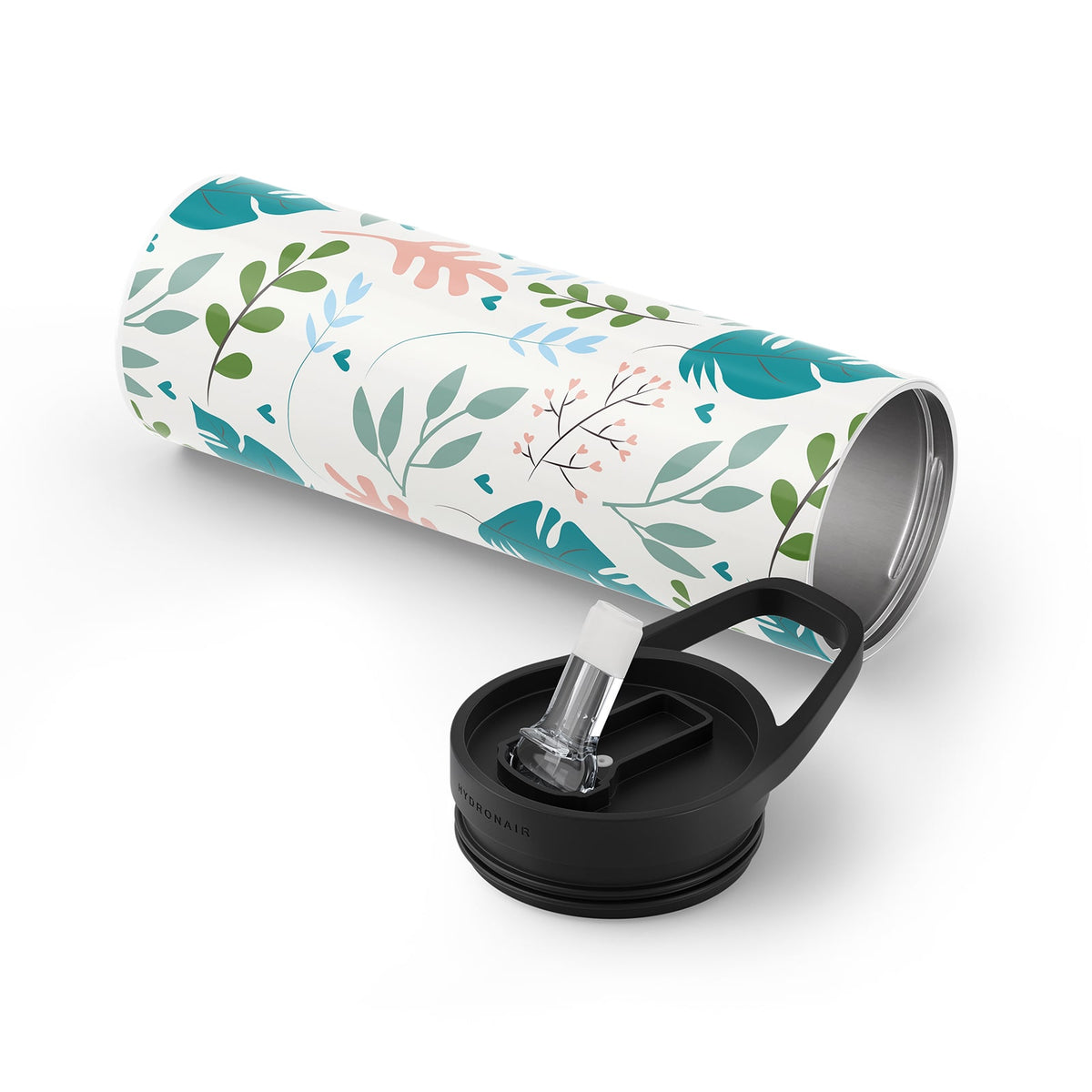 Light Green Floral 560ml Bottle By Hydronair