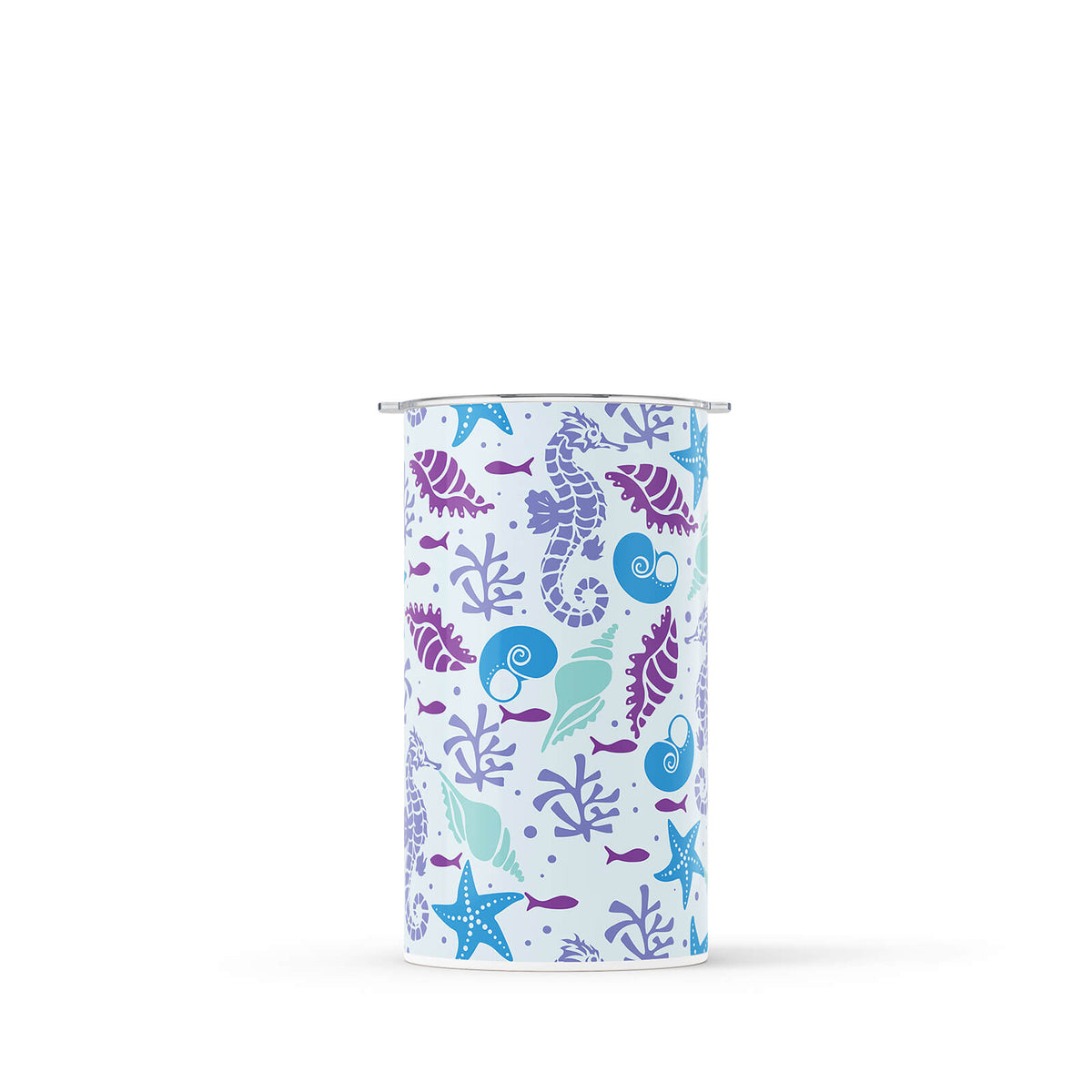 Light Green Nautical 340ml Reusable Coffee Cup By Hydronair 