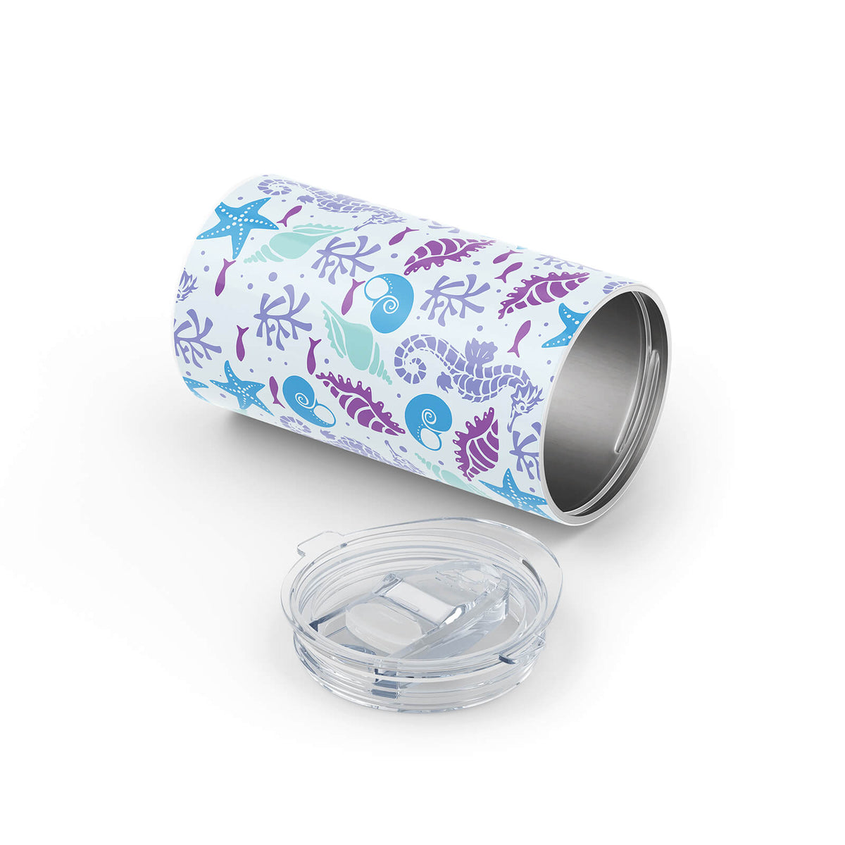 Light Green Nautical 340ml Reusable Cup By Hydronair