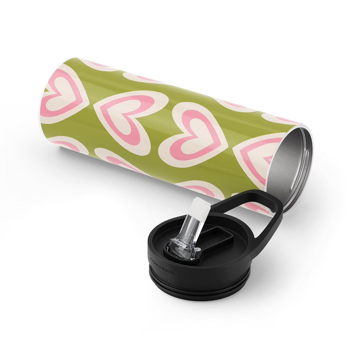 Light Green Retro 560ml Bottle By Hydronair