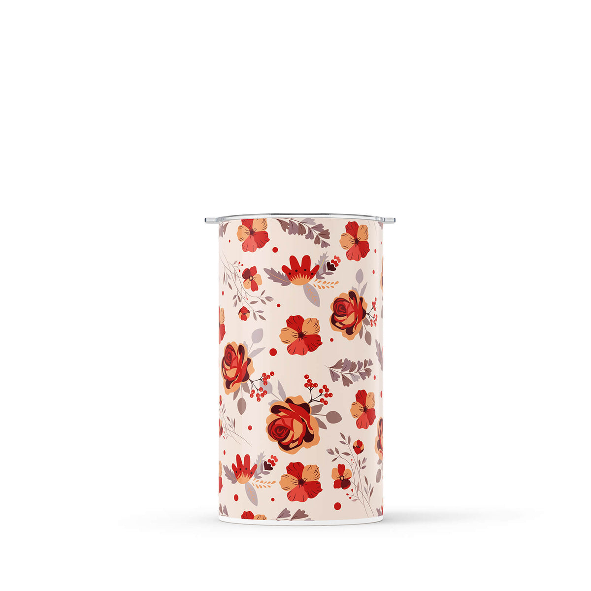 Light Grey Autumn 340ml Reusable Coffee Cup By Hydronair 