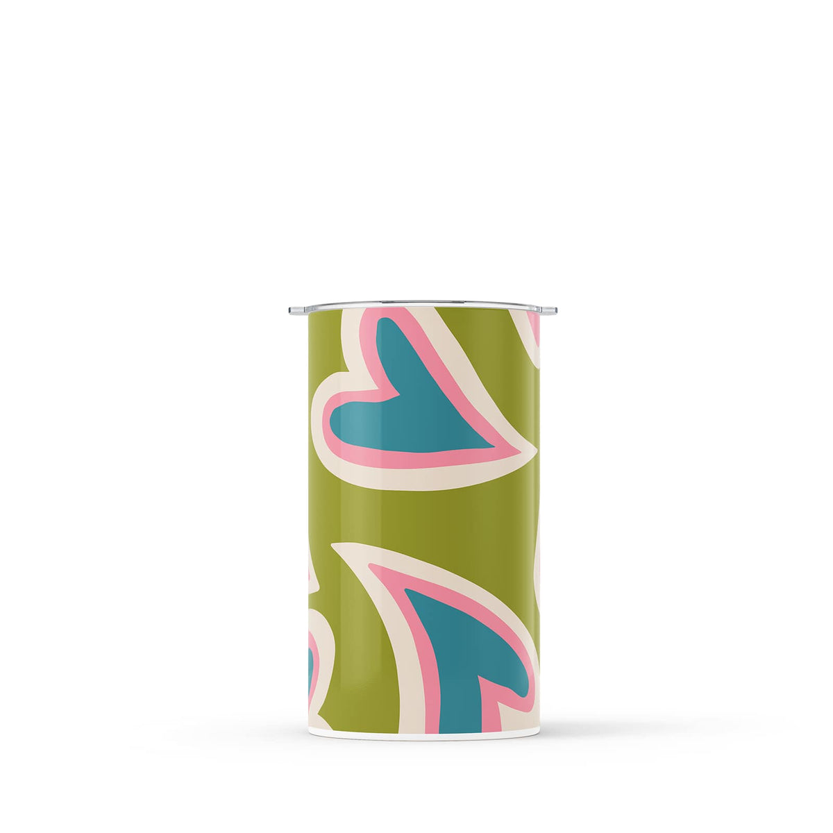 Light Multicolour Retro 340ml Reusable Coffee Cup By Hydronair 