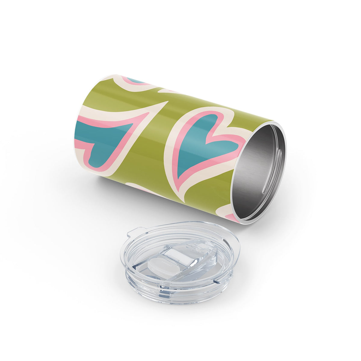 Light Multicolour Retro 340ml Reusable Cup By Hydronair 