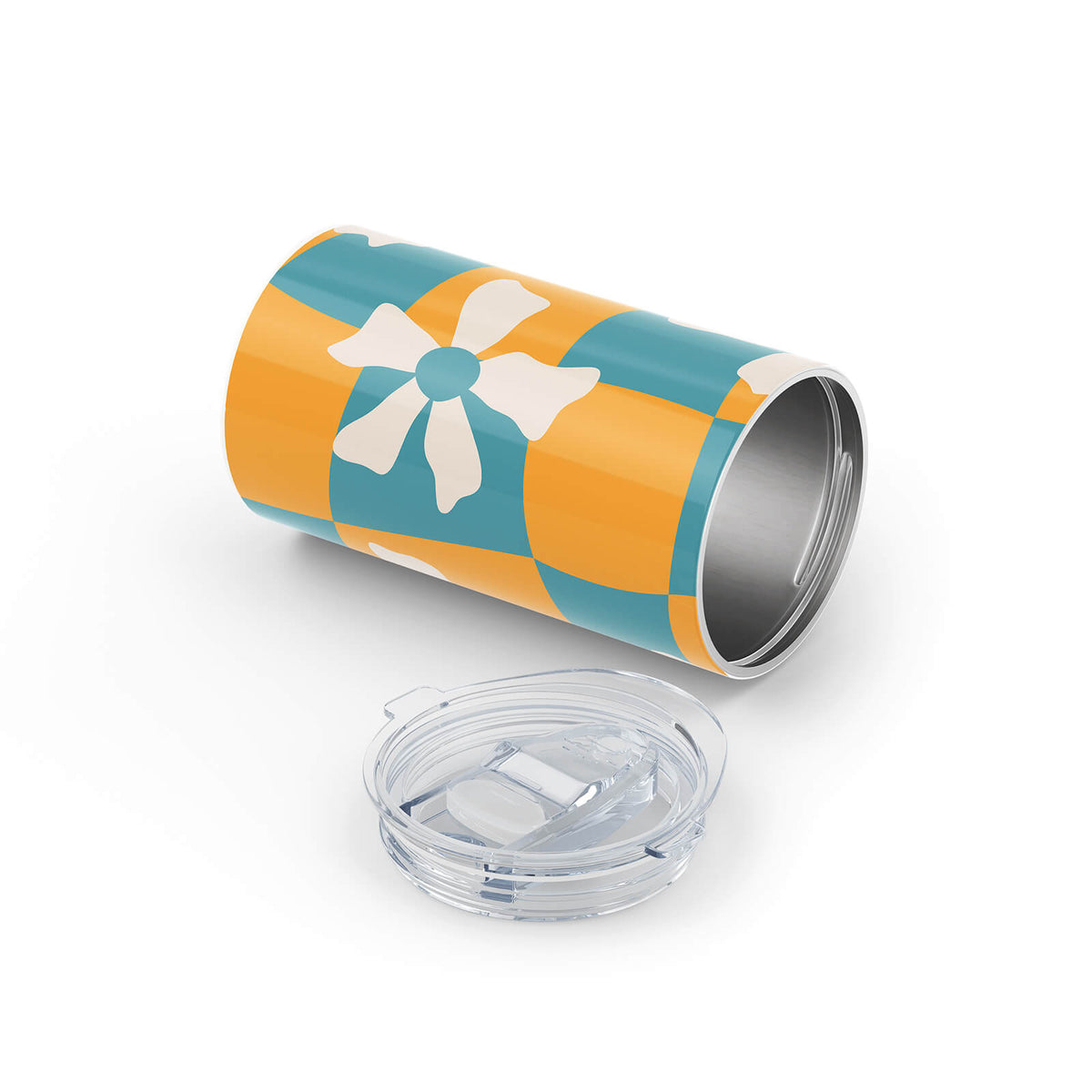Light Orange Retro 340ml Reusable Cup By Hydronair 