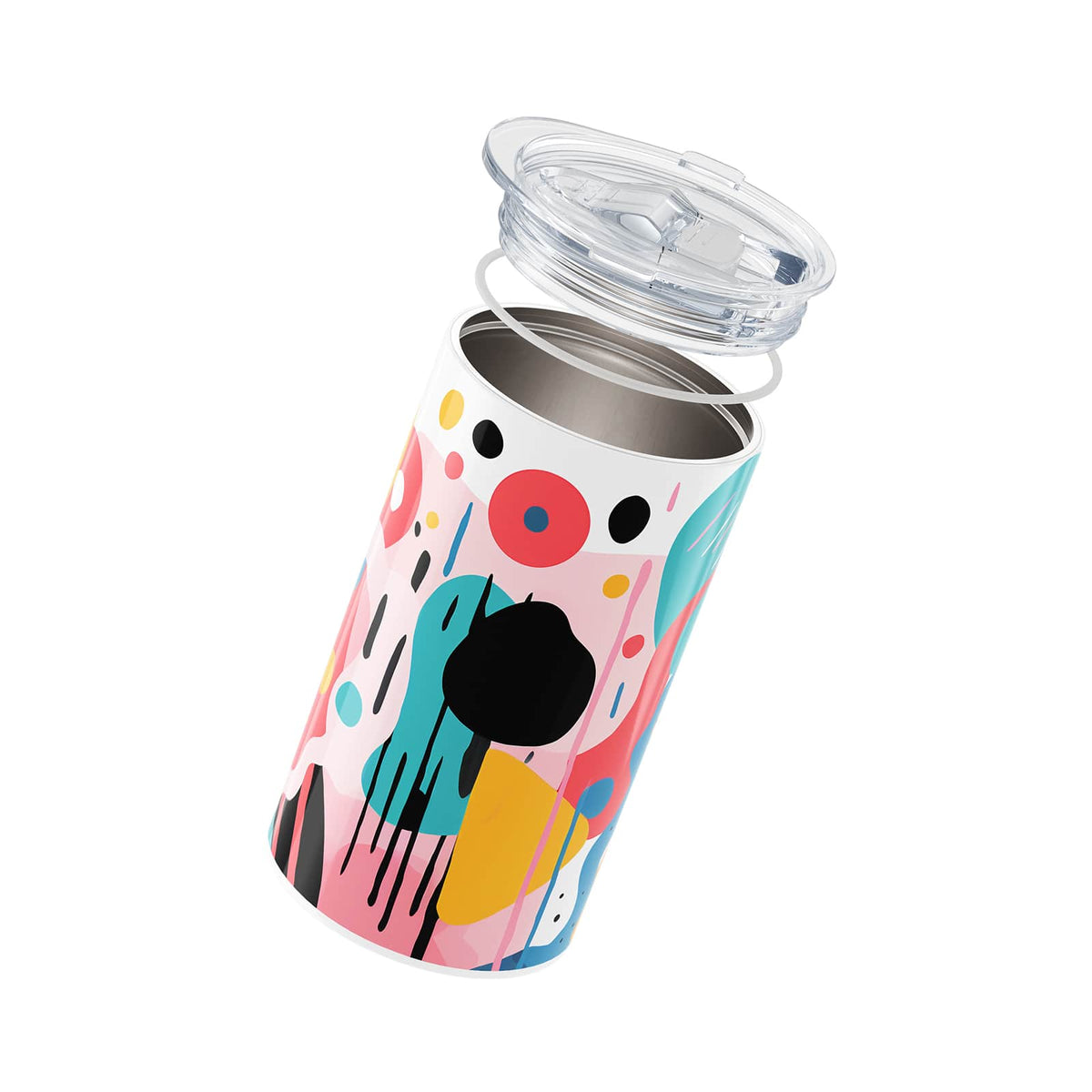 Light Pink Abstract 340ml Coffee Cup By Hydronair 