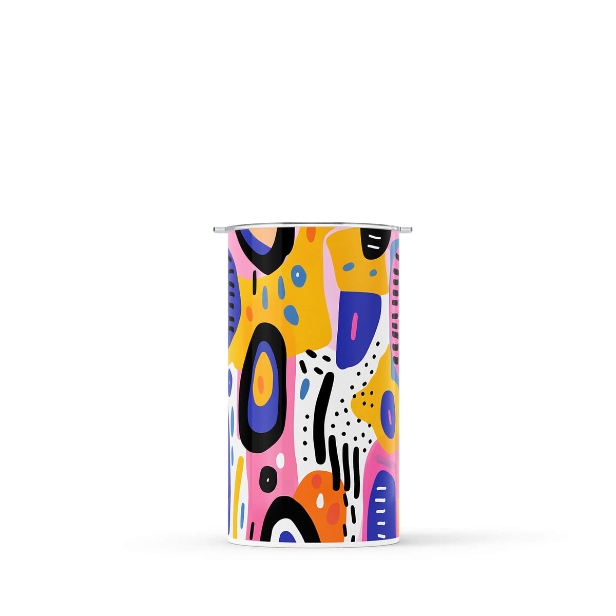 Light Pink Abstract 340ml Reusable Coffee Cup By Hydronair