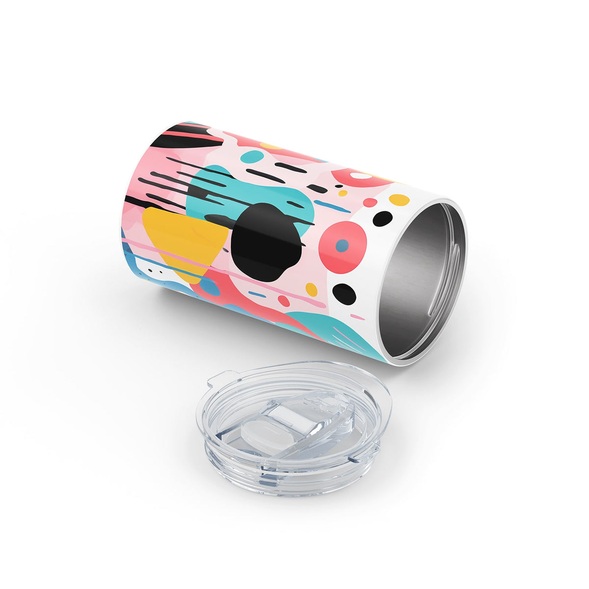 Light Pink Abstract 340ml Reusable Cup By Hydronair 