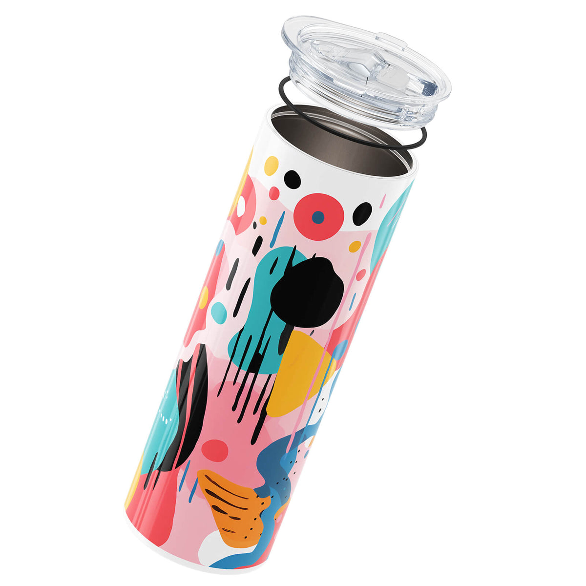 Light Pink Abstract 560ml Cup By Hydronair 