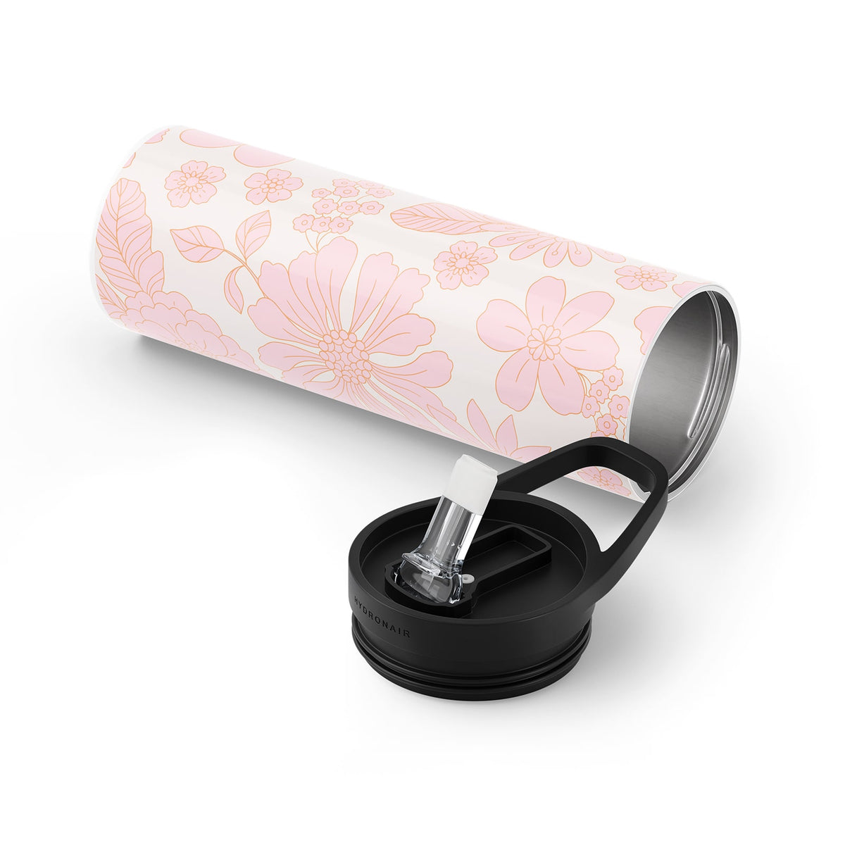 Light Pink Floral 560ml Bottle By Hydronair