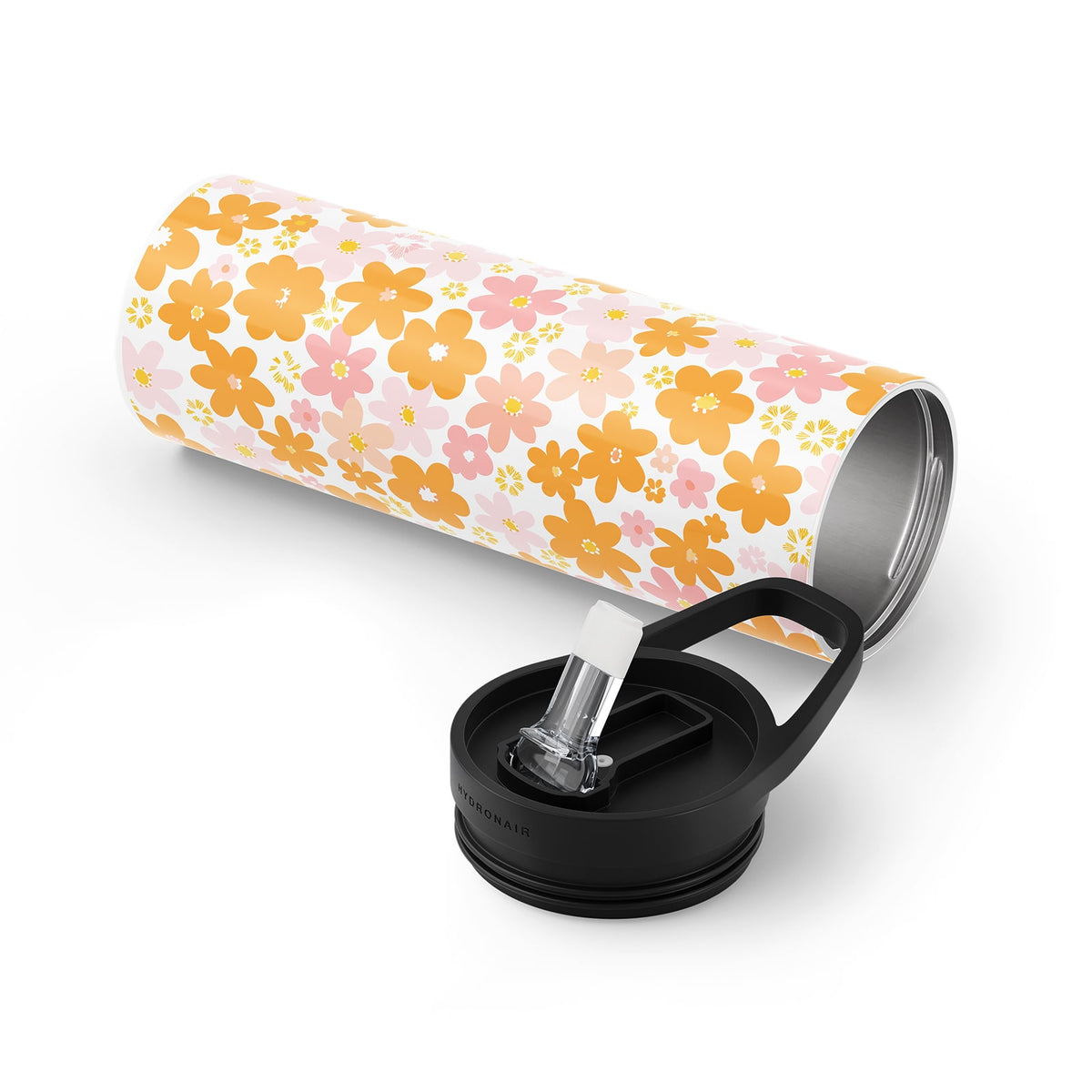 Light Pink Floral 560ml Bottle By Hydronair