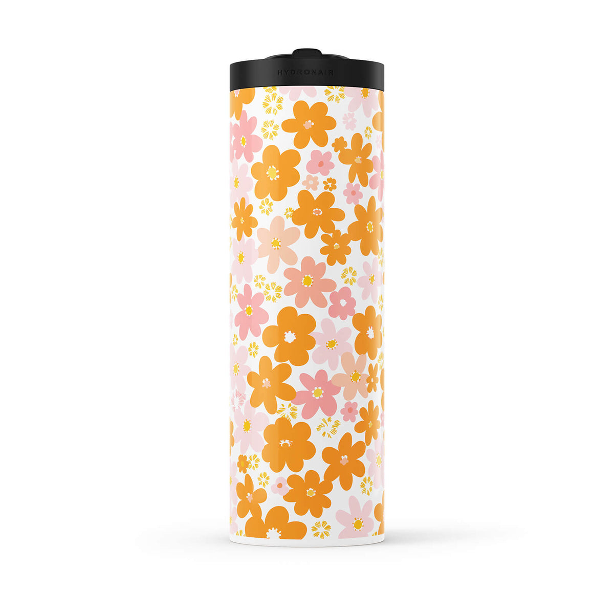 Light Pink Floral 560ml Water Bottle By Hydronair