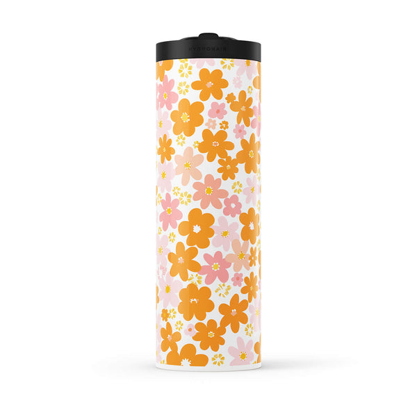 Light Pink Floral 560ml Water Bottle By Hydronair