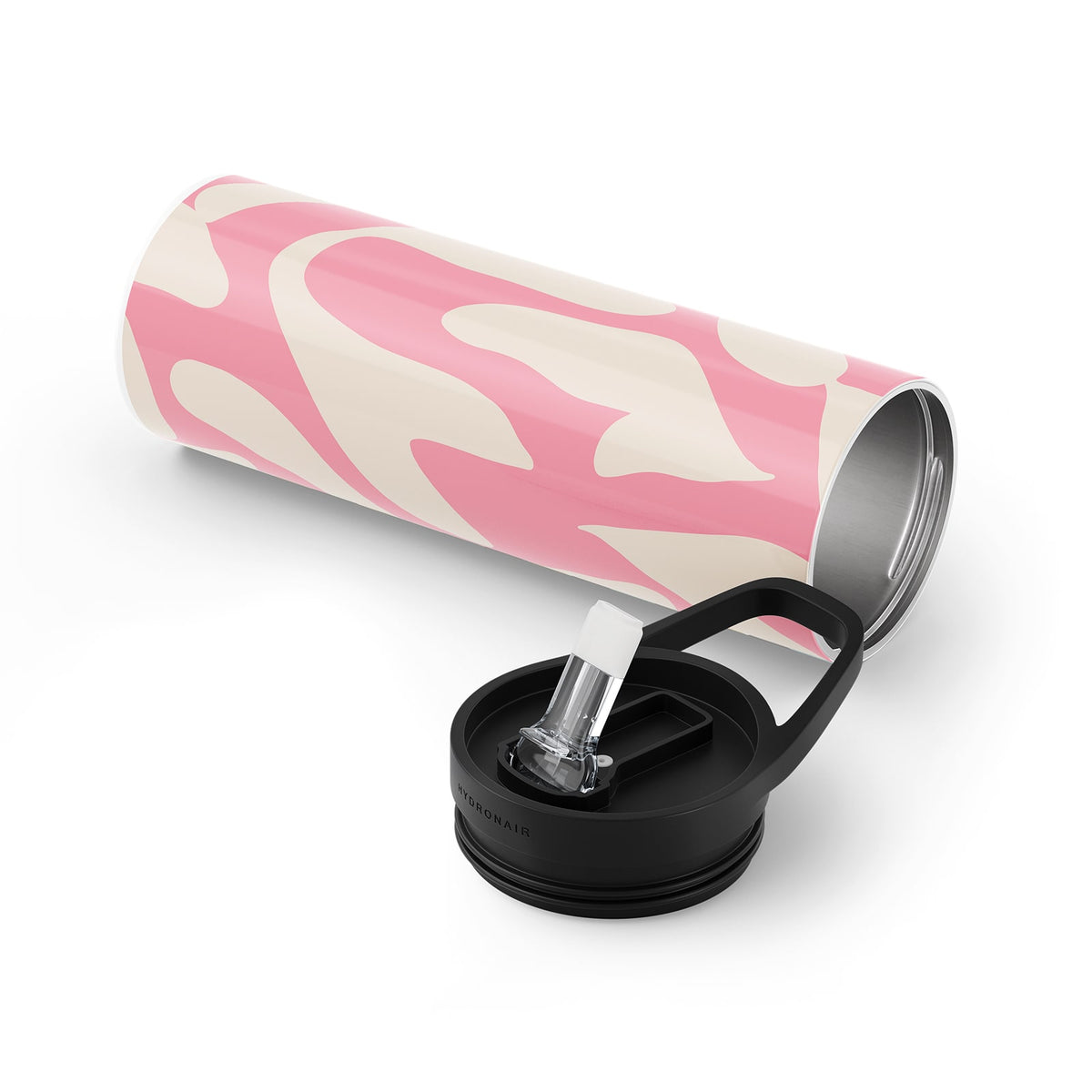 Light Pink Retro 560ml Bottle By Hydronair