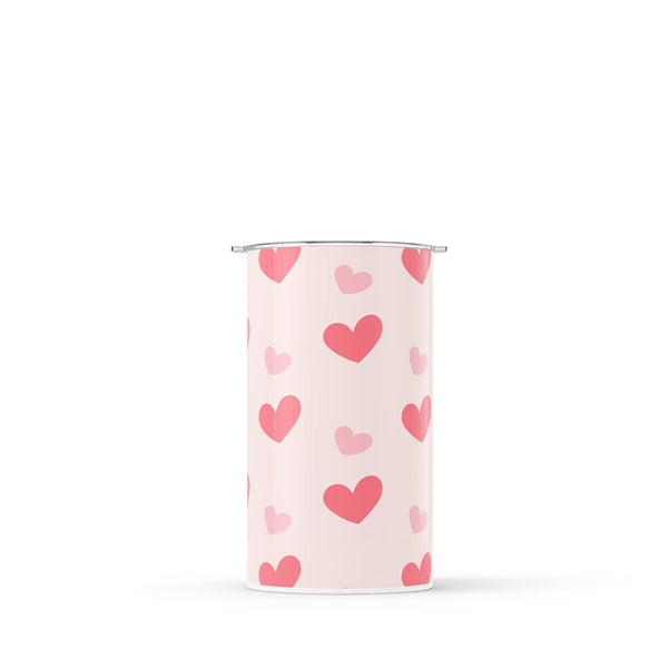 Light Pink Valentines 340ml Reusable Coffee Cup By Hydronair 